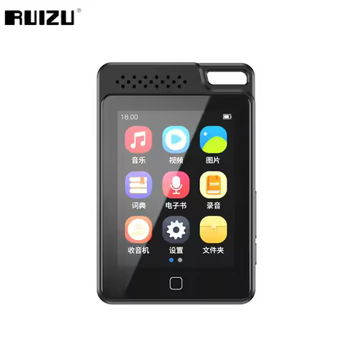 RUIZU C1 16g/32g/64GB HiFi Music MP3 Player With BT V5.0 Audio Player Support Speaker TF Card Record