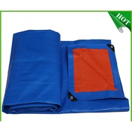 20' x 20' Blue/Orange Waterproof Protection PE Canvas Sheet