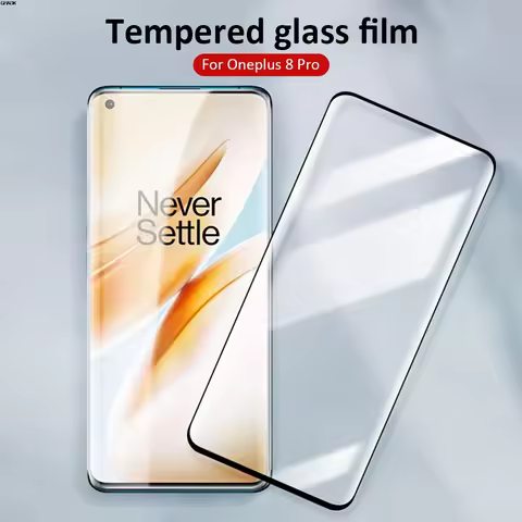 2PCS Tempered Oneplus 12 11 9 8 7Pro Screen Protector For One Plus 10 Pro Full Cover Protective Glas