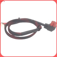 Red Elbow Power Cord 8AWG 10AWG Ultra Flexible Silicone Wire Tinned Pure Copper【xinping】