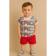 3.3 DINO EPIC Boys' Clothing Set 1-4 Years