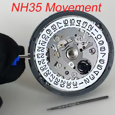 NH35 NH35A For Seiko Automatic Mechanical Movement High Accuracy 24 Jewels Replace part Mod Repair W