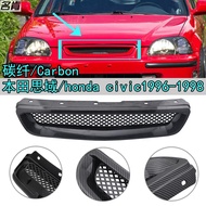 Car Modification Parts Mesh Grid Grid Air Inlet Grid Suitable for Honda Civic99-00/96-98 Years Facto
