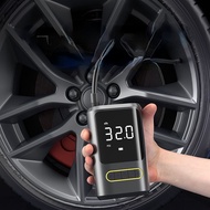 Mini Portable Electric Car Tire Pump for Bicycle, Portable Air Pump for Wireless Charging
