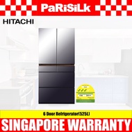 HITACHI R-GWC670TS-XM 6 Door Refrigerator(525L)(Energy efficiency Class 3)