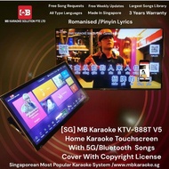 [SG] MB Karaoke KTV-888T Home Karaoke KTV 18.5" Touchscreen V5 Songs With Copyright License
