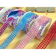 Fashion Lovely High Quality Self-Adhesive Acrylic Rhinestones Stick On Scrap Booking Craft Sticker T