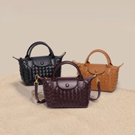 New Hand-Woven Bag Fashion Dumpling Handbag Shoulder Messenger Bag