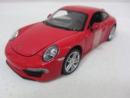 [KENTIM Toy City] 1: 24 PORSCHE 911 Carrera S Supercar Authorized RASTAR Alloy Car