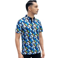 CARRO 3sixty Microfibre Polo Blue