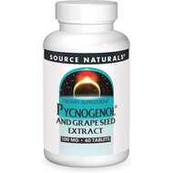 s Pycnogenol & Grape  100 mg Dietary Supplement - 60 Tablets R2QA