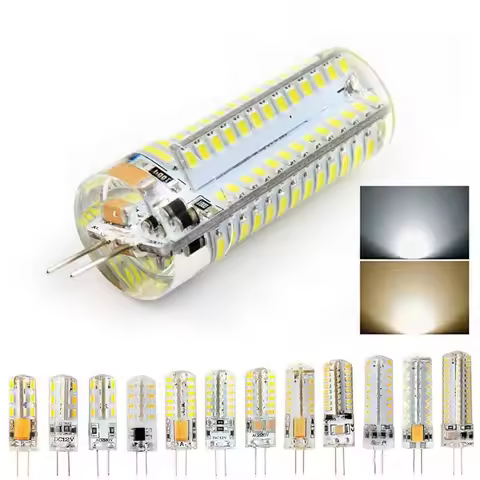 G4 LED Bulb Lamp 3W 4W 5W 6W SMD 3014 DC 12V AC 220V 110V White/Warm White Light replace Halogen Spo