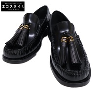 Pre-owned Christian Dior D - Academy CD Initial Tassel Loafers, Size 35 (Like New/AW 23)