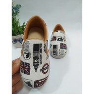 White london pattern shoes for boys and girls, ages 1 2 3 4 5 6 years