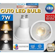TECHCA LED Bulb GU10 Mentol 7W LED Spotlight Track Light Tracklight Eyeball Ceiling Downlight Down Light Lighting