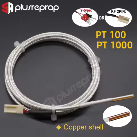 Ultimaker 2 UM2 PT100 Sensor Thermocouple sensor 3*15*1000mm / 1500mm Hotend Temperature Sesnor 3D P