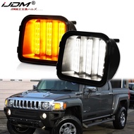 2pcs Front Bumper Sequential Amber yellow Turn Signals Lights Assembly For 2006-2010 Hummer H3 H3T X