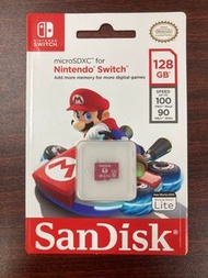 SanDisk Micro SD Nintendo Switch Flash Memory Card 128GB SDSQXAO-128G