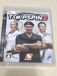 ps3 職業網球大聯盟 3 TOPSPIN 3 日版