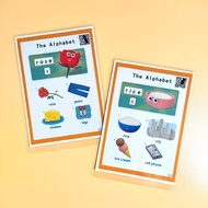 Caterpillar Little Master Reading English Enlightenment Natural Spelling Level 1-5 Word Flash Card p