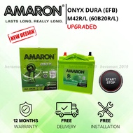AMARON ONYX EFB M42R/L | 60B20R/L MYVI BEZZA  | Car Battery | Bateri Kereta