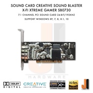 Sound Card Creative Sound Blaster X-Fi XtremeGamer SB0730 7.1 Channel (PCI) (มือสองสภาพดี)