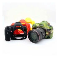 Suitable for Camera Silicone Case 70d 5D3 5DSR 6D2 5D4 7D2 80D Camera Bag Protective Leather Case