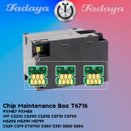 Chip Reset Maintenance Box T6716 PXMB8 6716 / T6715 PXMB7 6715 Cartridge Cip Reset Waste Ink Tank Ca