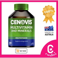 [AUS Direct Import] Cenovis Multivitamin and Minerals 200 Tablets