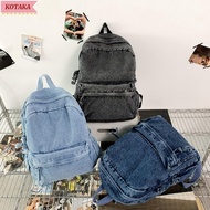KOTAKA Denim Backpack, Vintage Canvas Backpack
