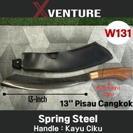 XVenture 13'' Spring Steel Knife 13'' Parang Besarung / Camping Knife / Pisau Parang / Fishing / Hig