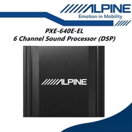 ALPINE Car Audio PXE-640E-EL 6 Channel Amplifier