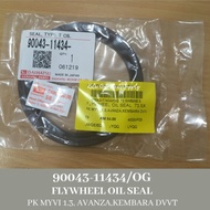 FLYWHEEL OIL SEAL  ORIGINAL PK MYVI 1.3,AVANZA,KEMBARA DVVT ALZA,AXIA (90043-11434)