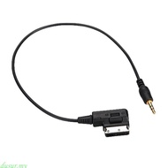 dusur7 Enhanced Sound Quality 3 5mm Auxiliary Cable AUX Adapter Cord for Vehicles with AMI Connectiv