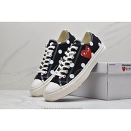 CDG PLAY X Converse Classics Original Authentic Canvas Shoes Shoelace Student Sneaker Rubber Sole Un
