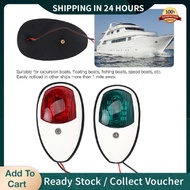 เรือยอชท์สัญญาณโคมไฟการจัดส่งสินค้าไฟแสดงสถานะเรือยอชท์นำทางแสง LED แบบพกพากันน้ำทะเลเรือทะเลแล่นเรื