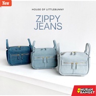 Women's Crescent Moon Bag WOMEN'S BAG LB003 ZIPPY NEW JEANS FREE BOX DUSTBAG