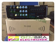 Power Ampli bluetooth TY-555 Equaliser USB RADIO amplifier karaoke