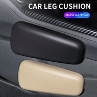 2pcs Car Knee Support Auto Central Armrest Box Heightening Pad Polyurethane Care Leg Extender Cushio