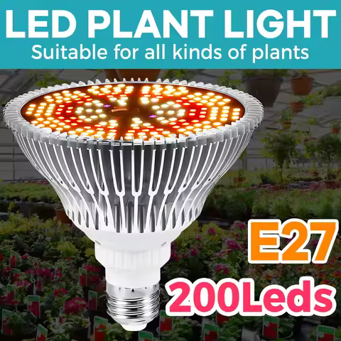 150W Plant Grow Light LED Plant Growth Bulb Full Spectrum E27/E26 Plant Fill Lamp Seedling Growing L