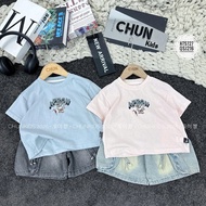 ATS727 - CHILDREN'S pullover for pilot Bear driving a plane APRON LANDING - NH-6125