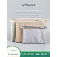 zip file bag expanding file folder NATAMI Natome beg dokumen beg penyimpanan mesh pelbagai fungsi be