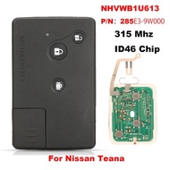 【Microsys】 jingyuqin car smart remote key case 3 buttons fob for Nissan Teana old model Serena presa