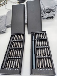 全新25合一24頭精細螺絲批頭套裝眼鏡相機電子產品 25件套多功能家用螺絲刀套裝電腦手機拆卸維修精密工具組套