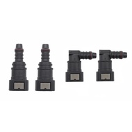 N99.89 ID8 Curved Fuel Line Quick Connector Urea Tube Fastener Pipe Fittings Gas Filter Fitting