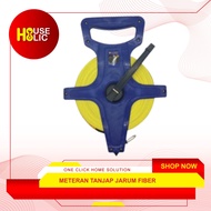 100 Meter Fiber Needle Meter / Tape Measure Measuring Tape Roll