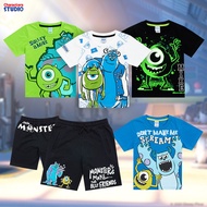 Disney Boy Monsters University  T-Shirt - เสื้อยืดเด็ก มอนสเตอร์ ยูนิเวอร์ซิตี้ สินค้าลิขสิทธ์แท้100% characters studio