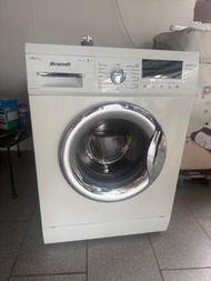 Brandt BWF714VX 洗衣機 7公斤（注意⚠️功能完好，新淨，但甩水噪音比較大，介意勿拍）