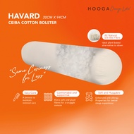 Hooga Orange Label HAVARD Ceiba Cotton Bolster | Hypoallergenic Bolster