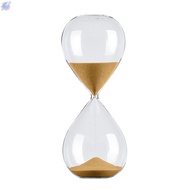 30 Minute and 5 Minute Hourglass Timer with Colored Sand for Home or Office Use